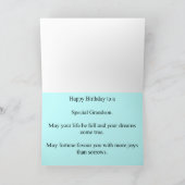 Enkel-2. Geburtstags-Karte Karte (Innenseite)