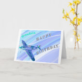 Enkel-… alles Gute zum Geburtstag! Karte (Gelbe Blume)