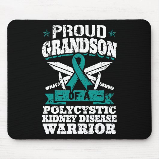 Enkel einer polyzystischen Nierenerkrankung Warrio Mousepad (Vorne)
