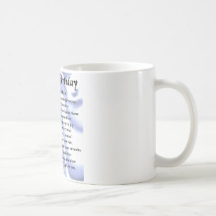 Enkel-Gedicht - alles Gute zum Geburtstag Kaffeetasse