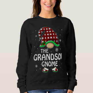 Enkel-Gnom-Büffel-Karo-passende Familiengruppe Sweatshirt