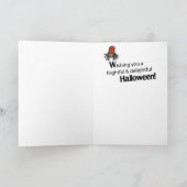 Enkel hört ab und zischt Halloween Karte (Innenseite)