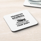 Enkelbündnis und Großmutter, die nicht zerschlagen Getränkeuntersetzer (Linke Seite)