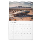 Enkele Pagina KleinKalender, Wit Kalender (Mär 2027)