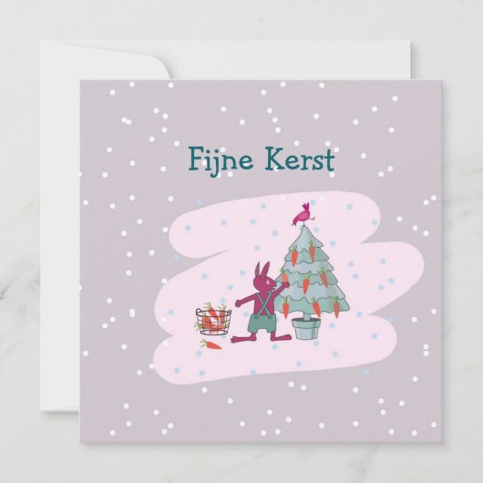 Enkele wenskaart karte (Vorderseite)