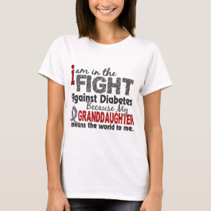 Enkelin bedeutet Welt zu mir Diabetes T-Shirt