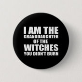 Enkelin der Hexen Button (Vorderseite)