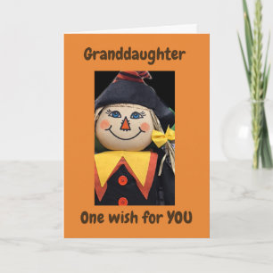 **ENKELIN** EIN WUNSCH FÜR SIE AN THANKSGIVING KARTE