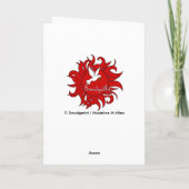 Enkelin/Geburtstag - General - Pastellblumen Karte (Rückseite)