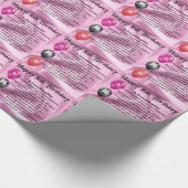 Enkelin-Gedicht-16. Geburtstag Geschenkpapier (Ecke)