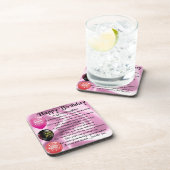 Enkelin-Gedicht - alles- Gute zum Untersetzer (Rechte Seite)