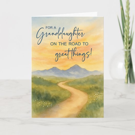 Enkelin Heartfelt auf dem Weg zum Uni Karte (Vorderseite)