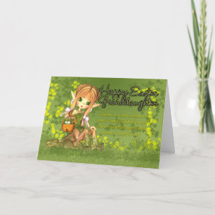 Enkelin-Ostern-Karte - niedlicher Zentaur mit Feiertagskarte