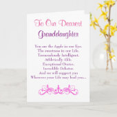 Enkelingeburtstag card.girls.daughters.female karte (Gelbe Blume)