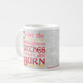 Enkelinnen der Hexen Kaffeetasse (Vorderseite Links)