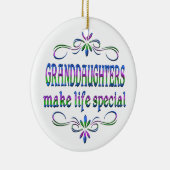 Enkelinnen machen LebenSpecial Keramik Ornament (Rechts)