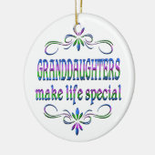 Enkelinnen machen LebenSpecial Keramik Ornament (Links)