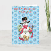 Enkelkarte Feiertagskarte (Vorderseite)