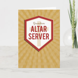 Enkelkind Altarserver Gratulations Sternenexplosio Karte