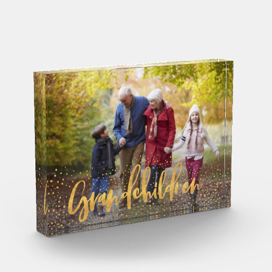 ENKELKIND-GOLD FOTOBLOCK (Links)