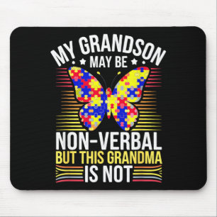 Enkelkind mag nicht verbal sein, aber diese Nana i Mousepad