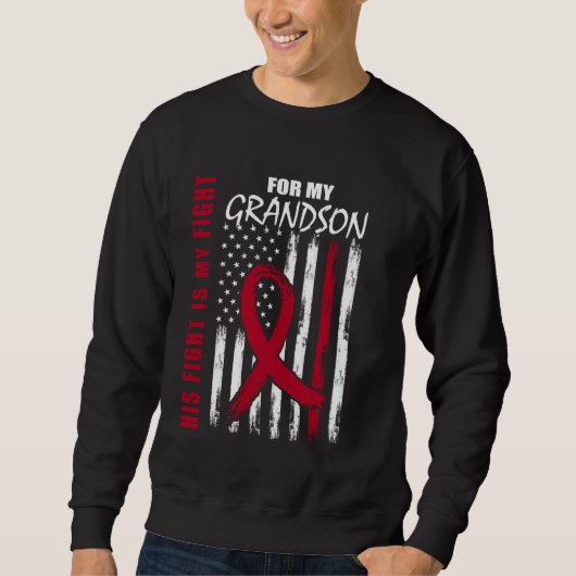 Enkelkind Multiples Myelom Bewusstsein Amerikanisc Sweatshirt (Vorderseite)