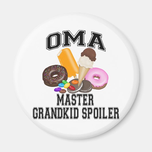 Enkelkind Spoiler Oma Magnet (Vorne)