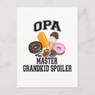 Enkelkind Spoiler Opa Postkarte