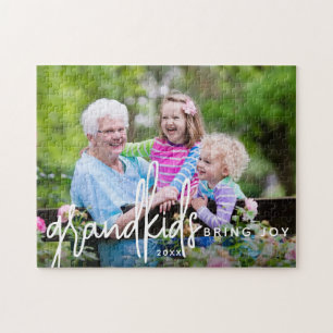 Enkelkinder Bringen Freude Foto Puzzle