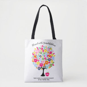 Enkelkinder Familienstammbaum Jeder Name ist kos Tasche