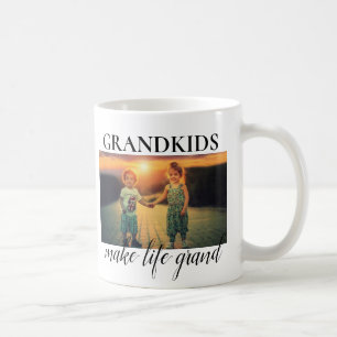 Enkelkinder machen das Leben großartig 2 Fotocolla Kaffeetasse