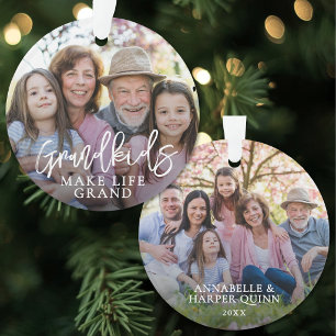 Enkelkinder machen das Leben großartig Foto Ornament