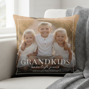 Enkelkinder machen das Leben großartig - Geschenk  Kissen