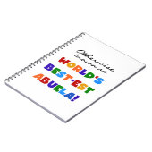 Enkelkolsabuela Notizblock (Linke Seite)