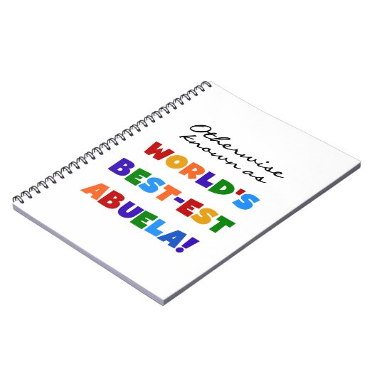 Enkelkolsabuela Notizblock (Linke Seite)