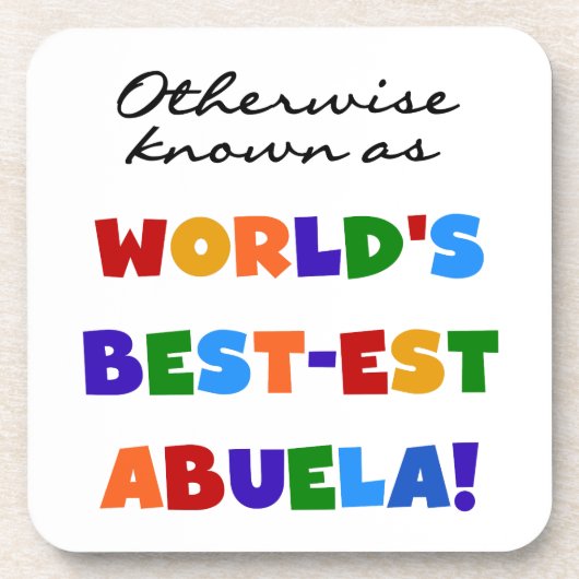 Enkelkolsabuela Untersetzer (Vorderseite)