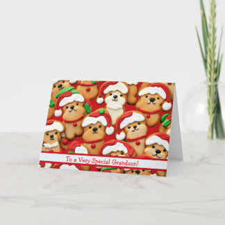 Enkelsohn Weihnachten Süßer und Lustiger Lebkuchen Karte