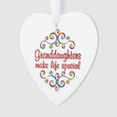 Enkeltöchter machen das Leben zum besonderen Ornament (Vorderseite)