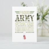 Enkeltochter RSVP Karte (Stehend Vorderseite)