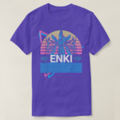 Enki Ancient God Sumerian Mythology Deity T-Shirt (Design vorne)