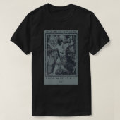 Enki Sumerian Mythology Ancient Astronauts Occult T-Shirt (Design vorne)