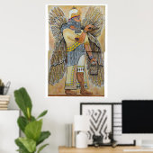 Enki The Annunaki Poster (Heimbüro)
