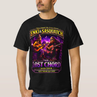 Enki und Sasquatch The Lost Chord Tour T-Shirt
