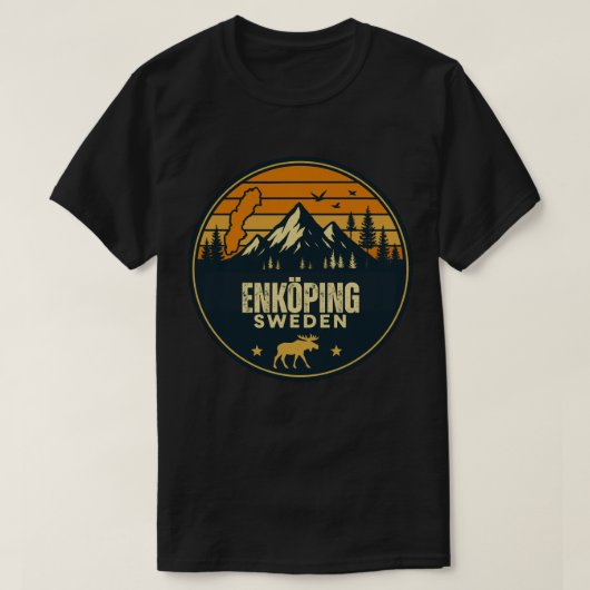 Enköping, Schweden Schweden Schweden T-Shirt (Design vorne)