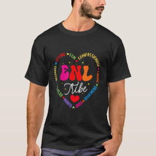 ENL-Stammes-Lehrer-Team Englisch Neue Sprache Team T-Shirt