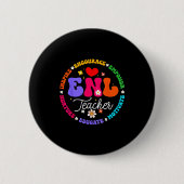 Enl Teacher Squad English New Language Squad Crew Button (Vorderseite)