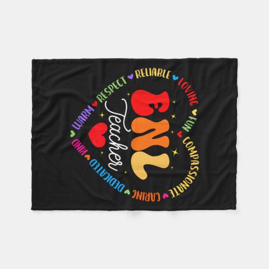 Enl Teacher Squad English New Language Squad Crew Fleecedecke (Vorderseite (Horizontal))