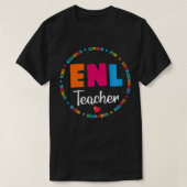 ENL Teacher Squad English New Language Squad Crew T-Shirt (Design vorne)