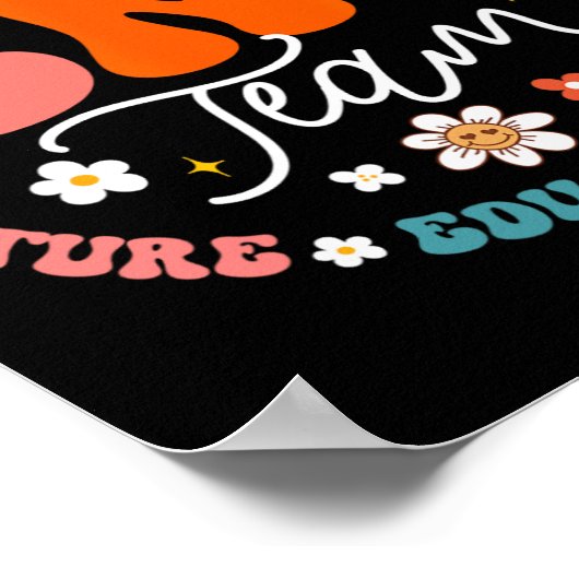 Enl Team Teacher English New Language Squad Crew Poster (Ecke)