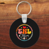 Enl Team Teacher English New Language Squad Crew Schlüsselanhänger (Vorderseite)